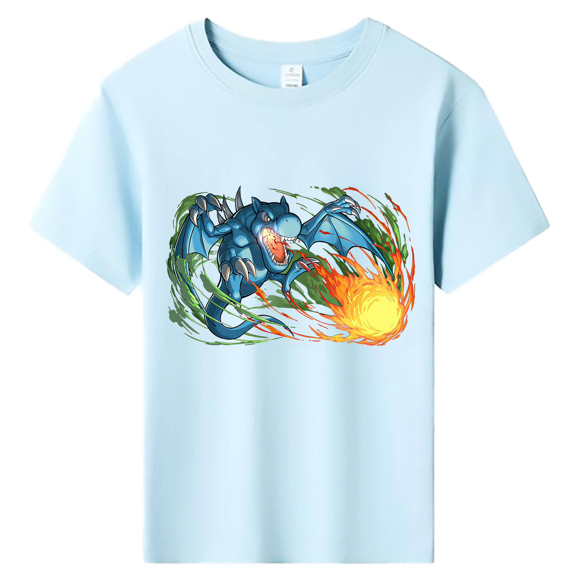 （画像用） 遊☆戯☆王 Yu-Gi-Oh! 綿100％キッズTシャツ（フロントプリント）